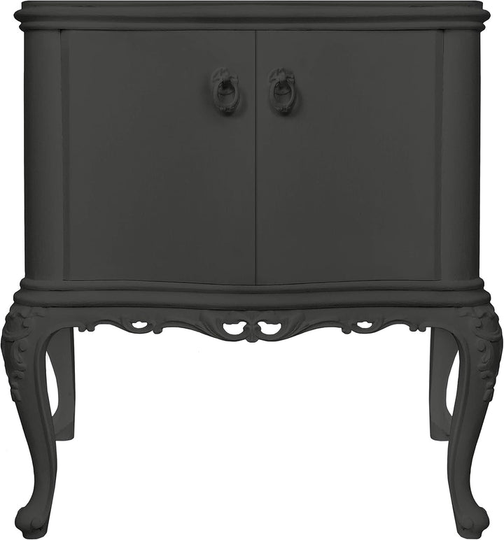 bianco Shabby® Grigio Antracite Kreidefarbe Wasserbasis für Alle Oberflächen einfach zu verarbeiten