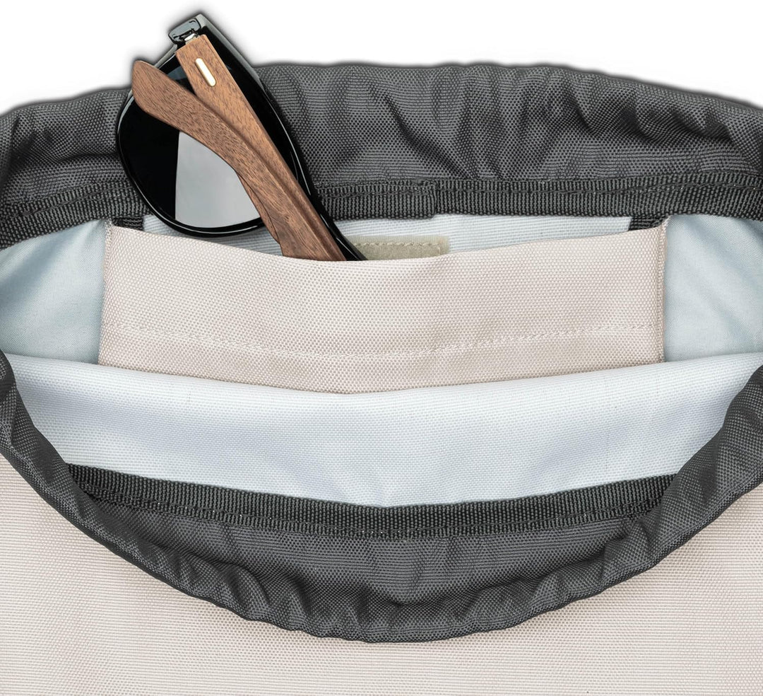 Johnny Urban Turnbeutel Damen &amp; Herren Sand Grau - Blake - Sportbeutel für Alltag, Festival, Sport -