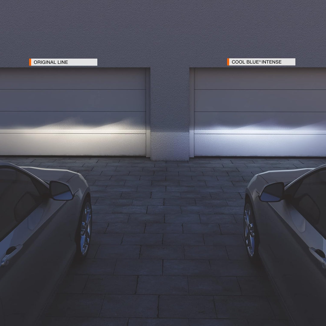 Osram COOL BLUE INTENSE H15, +20% mehr Helligkeit, bis zu 3.700K, Halogen-Scheinwerferlampe, LED-Loo