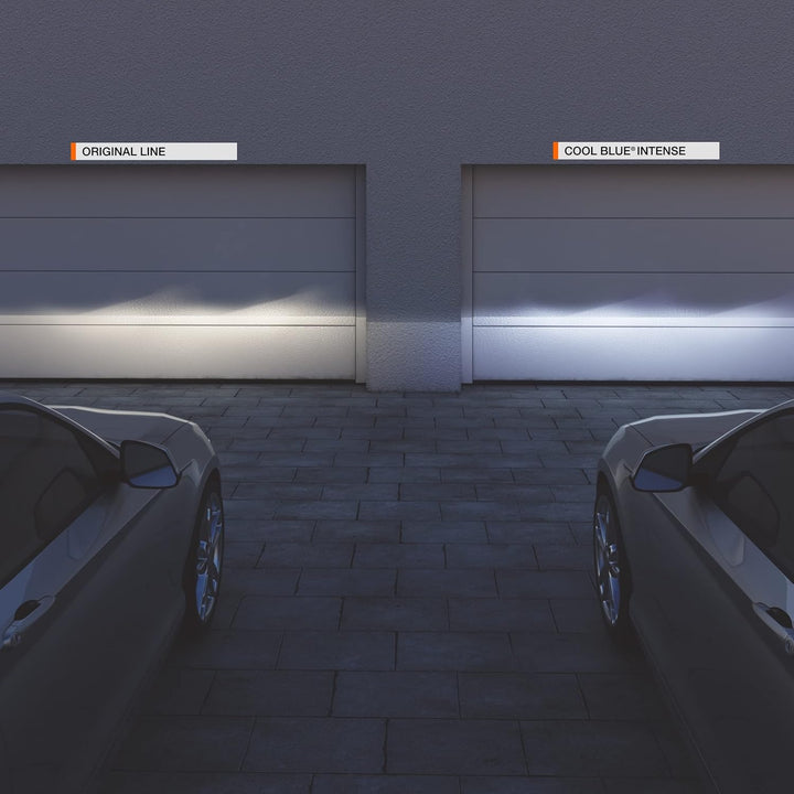 Osram COOL BLUE INTENSE H15, +20% mehr Helligkeit, bis zu 3.700K, Halogen-Scheinwerferlampe, LED-Loo