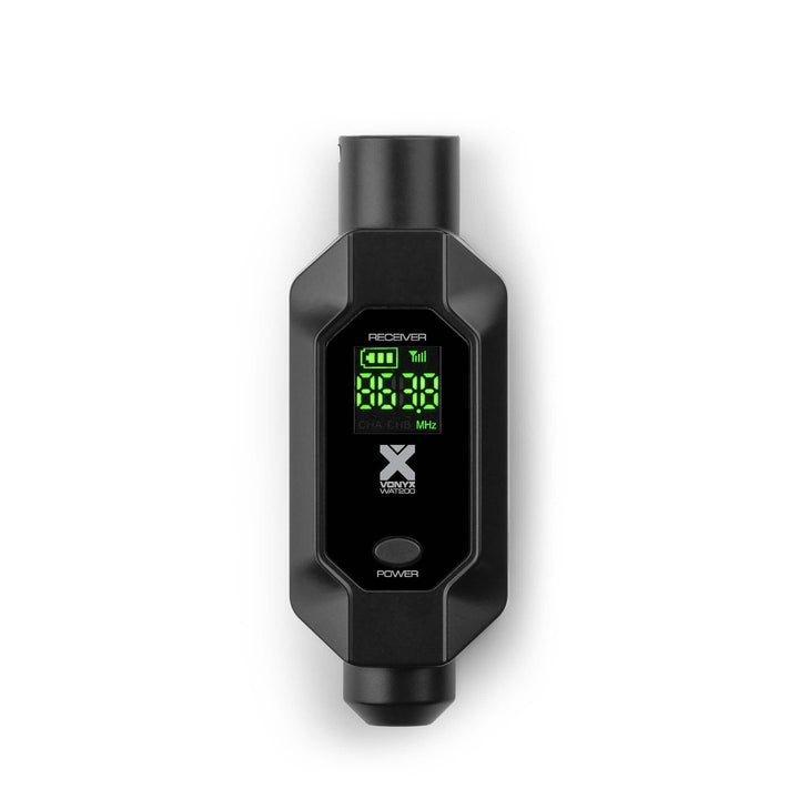Power Dynamics WAT200R – XLR Funk Empfänger für Mikrofon Kabellos, 70m Reichweite, Wireless Funk Mik