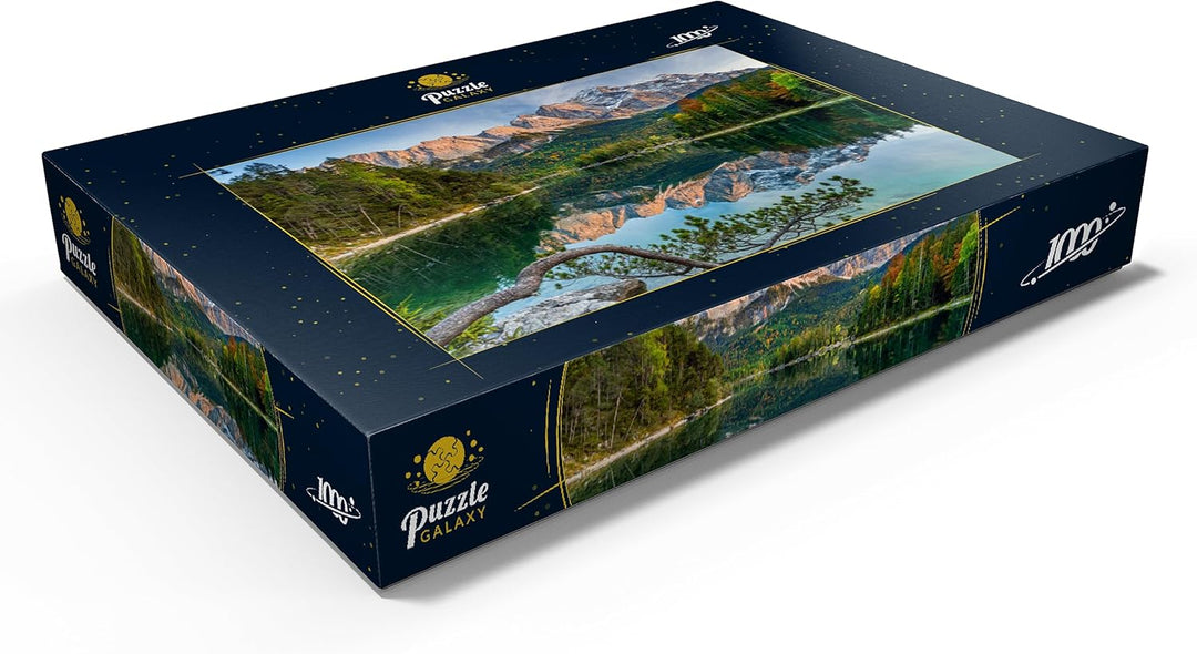 Eibsee mit Wettersteingebirge und Zugspitze (2962m) - Premium 1000 Teile Puzzle - MyPuzzle Sonderkol