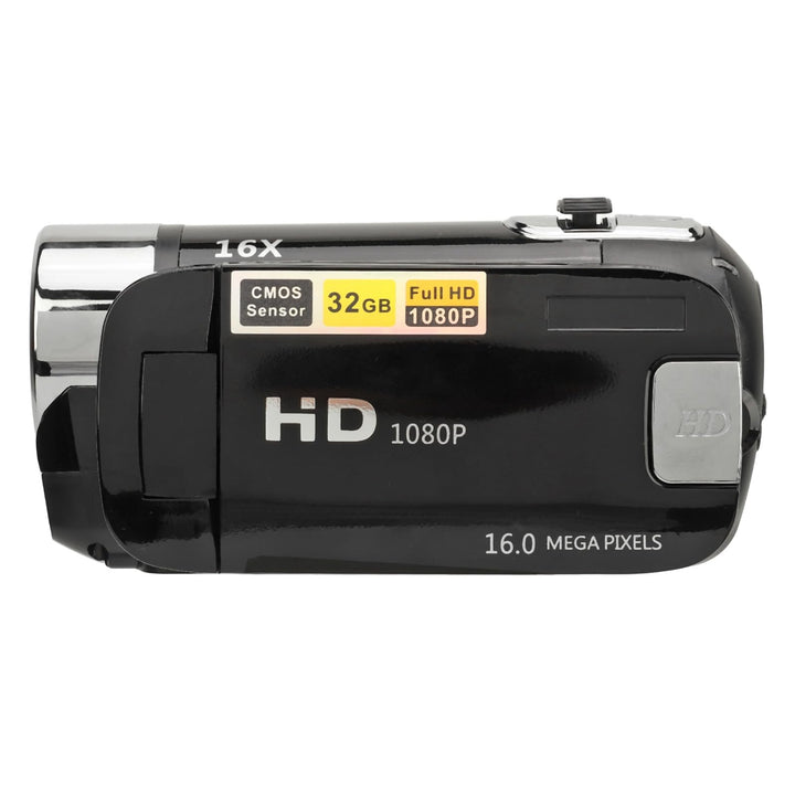 D90 1080P 16MP Digitalkamera 2,4 Zoll Schwenkbildschirm Camcorder 16X Zoom HD Videorecorder mit Füll
