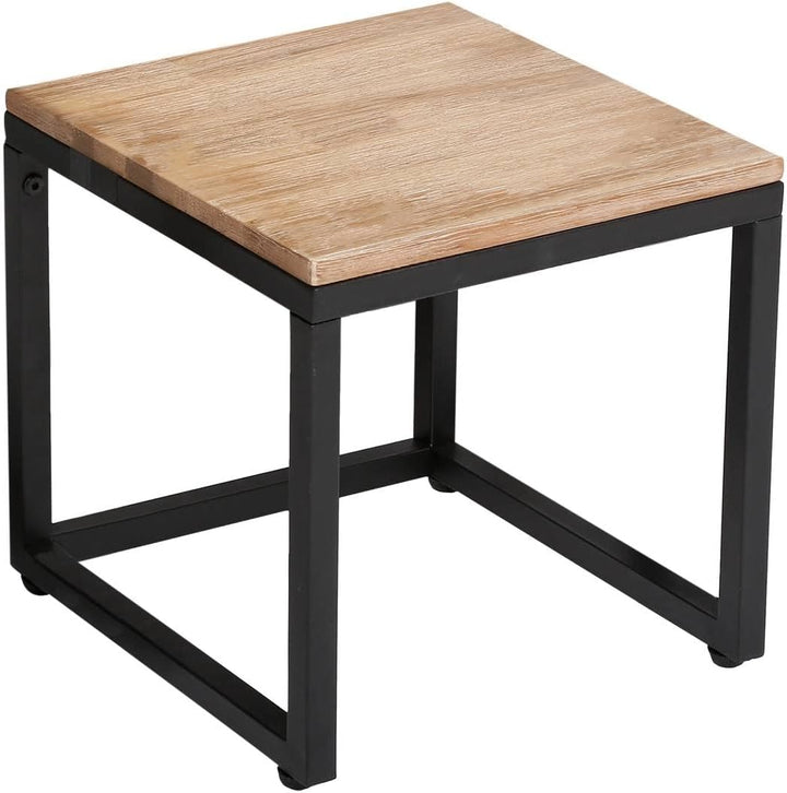 Set aus 3 braunen Couchtischen Edena