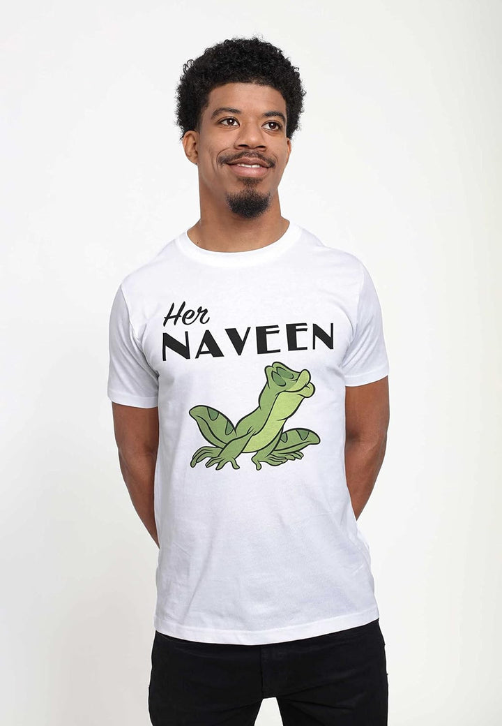 Disney Unisex Princess & The Frog Prince Organic Short Sleeve T-Shirt, S