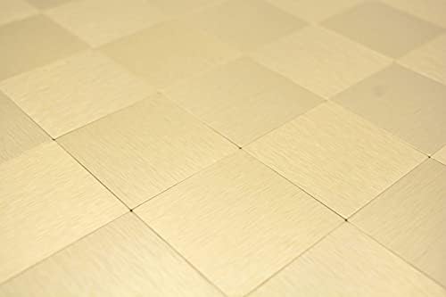 Mosaikfliese Selbstklebende Mosaike metall Gold Küche Fliesenspiegel MOS200-4G99_f
