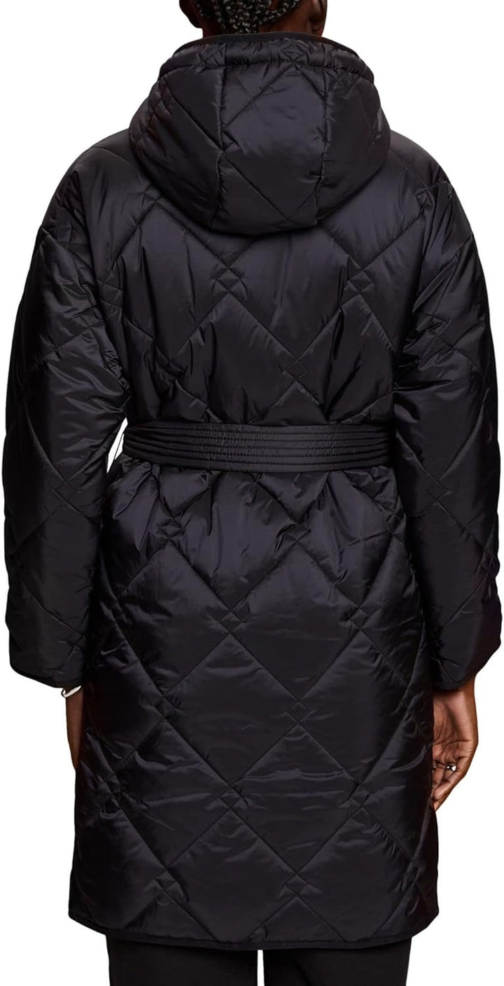 edc by Esprit Steppmantel mit Kapuze XL 001/BLACK, XL 001/BLACK