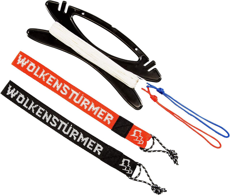 Wolkenstürmer® Paraflex Basic 2-Leiner Lenkmatte 1.2 Rainbow - Kite Drachen mit Flugschlaufen – Zwei