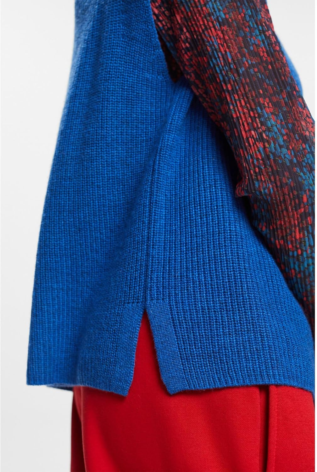 ESPRIT Damen 992eo1i310 Pullunder XXL 414/Bright Blue 5, XXL 414/Bright Blue 5