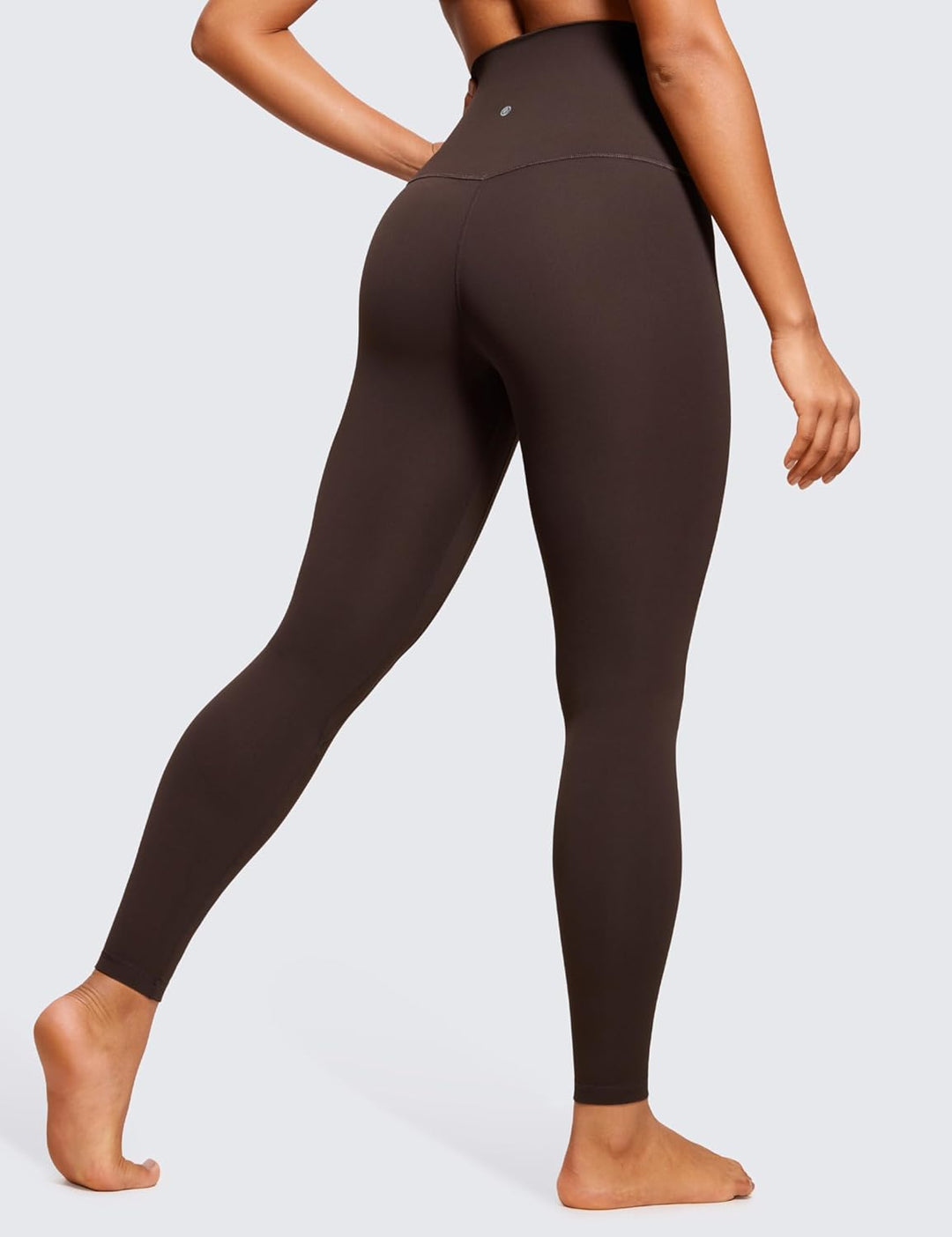 CRZ YOGA Damen Leggings 40 Heisses Fudge-brown, 71cm 40 Heißes Fudge-brown