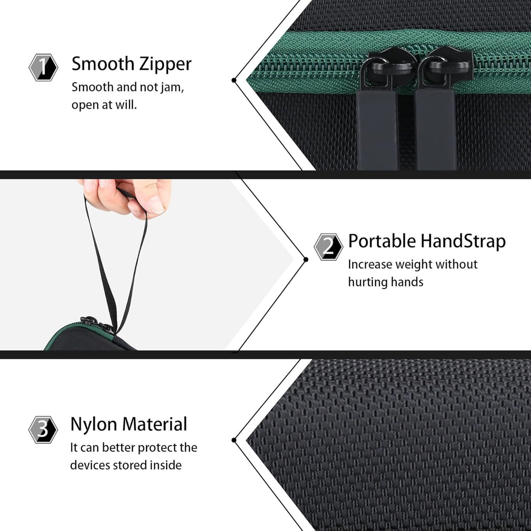 Nur Tragetasche | co2CREA Hartschalen Etui Schutztasche kompatibel mit Bosch Atino 2-in-1 Linienlase
