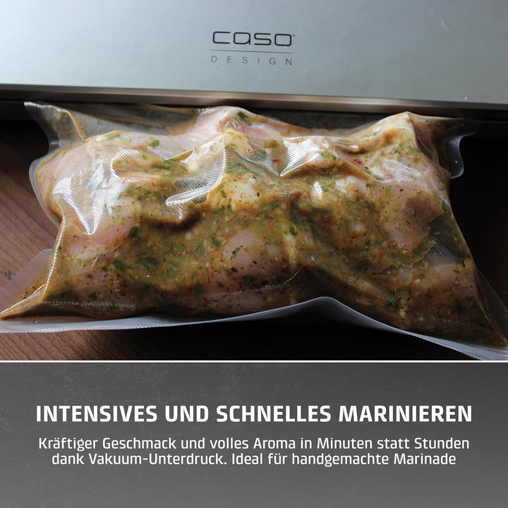 CASO VRH 590 advanced Vakuumierer - bis 125 Vakuumiervorgänge non-stop, 2,5 mm dicke Schweissnaht, i