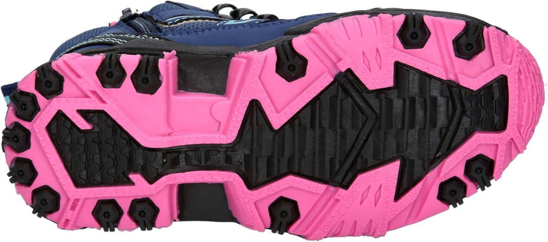 Lico Unisex Kinder Hamina Cross-Laufschuhe 40 EU Blau Pink Türkis, 40 EU Blau Pink Türkis