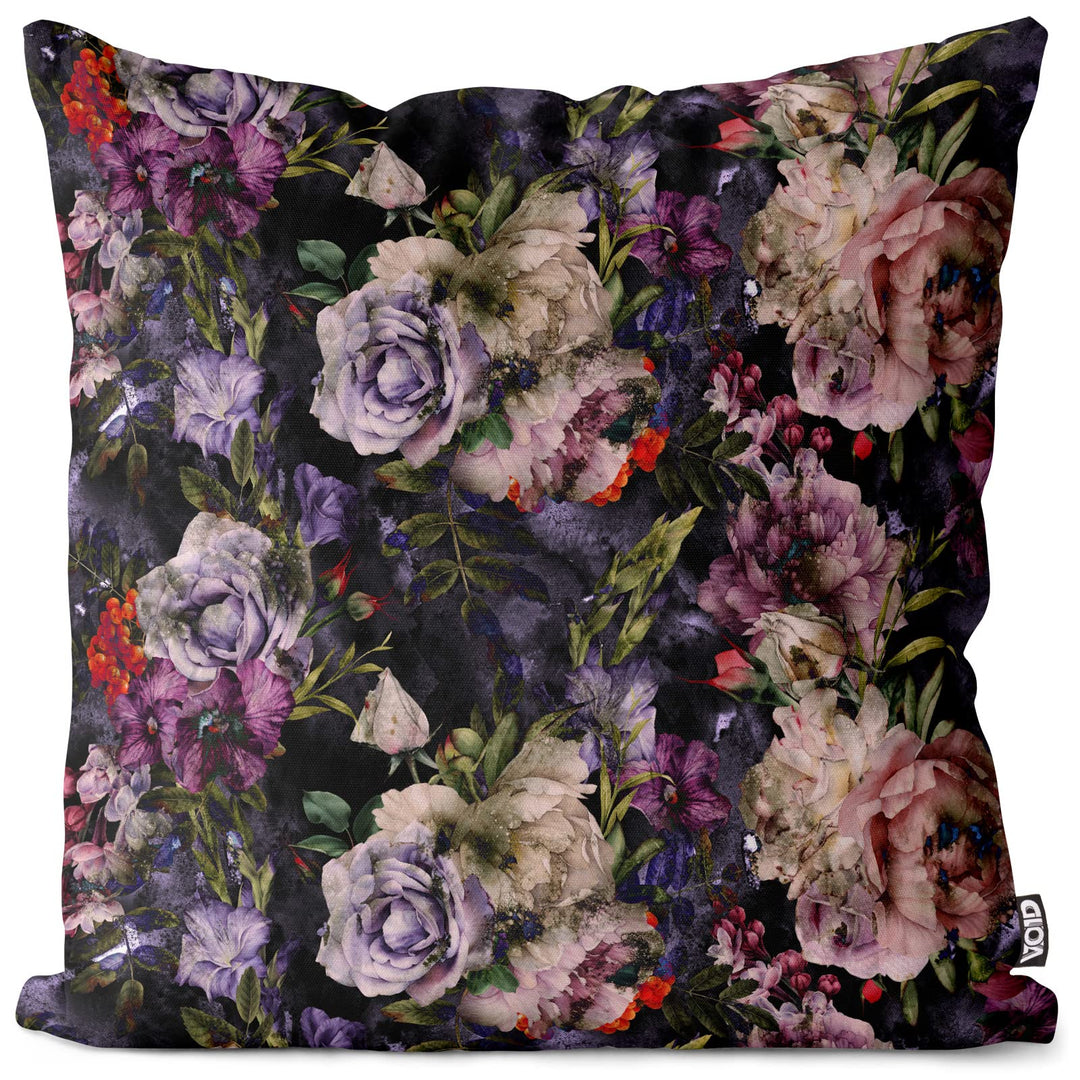 VOID Viktorianisches Blumendekor Kissenbezug Kissenhülle Sofakissen Kissen Deko Outdoor-Kissen Dekok