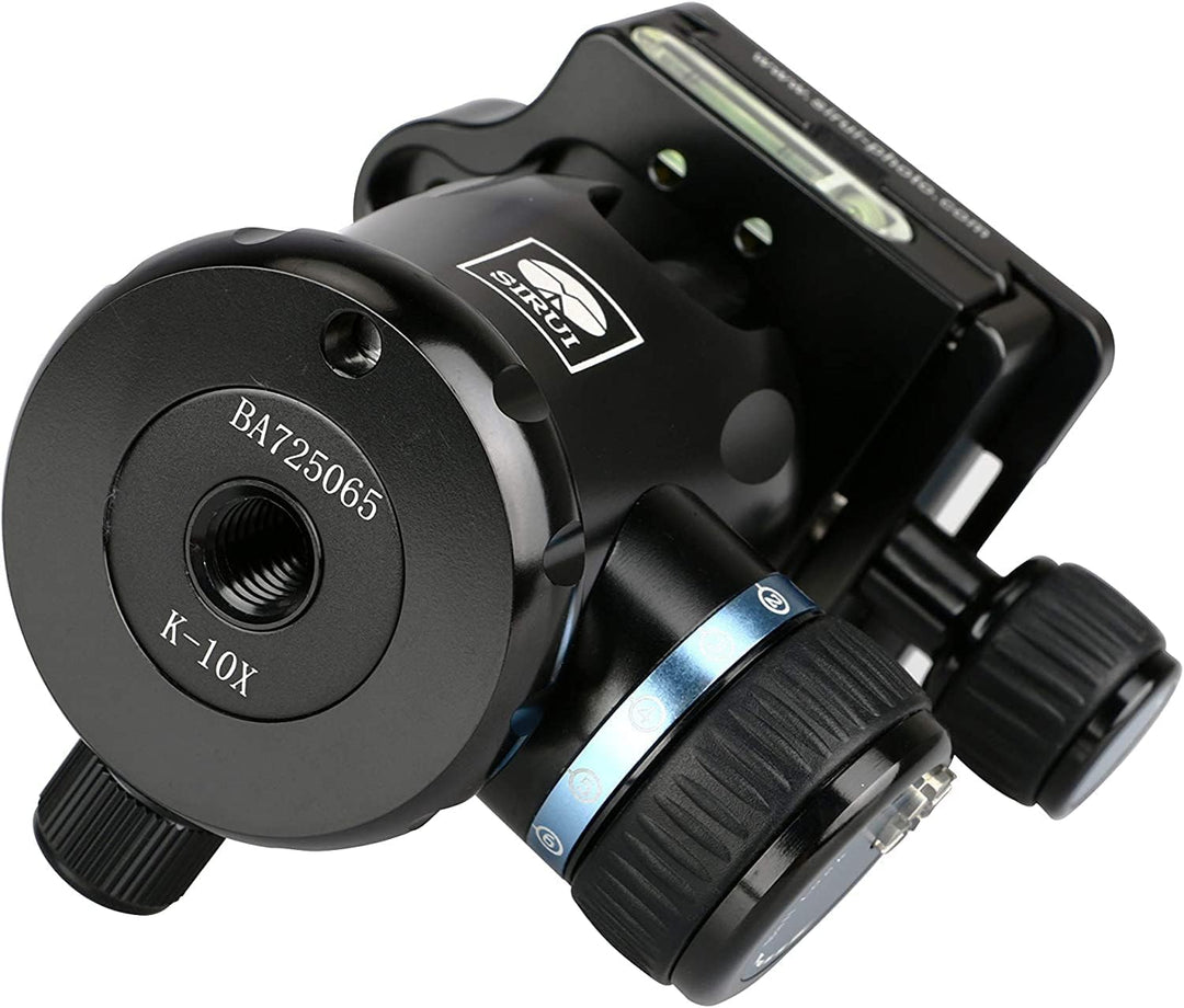 Sirui K-10X Stativkopf (Alu, Wechselplatte TY-50) schwarz, K-10X