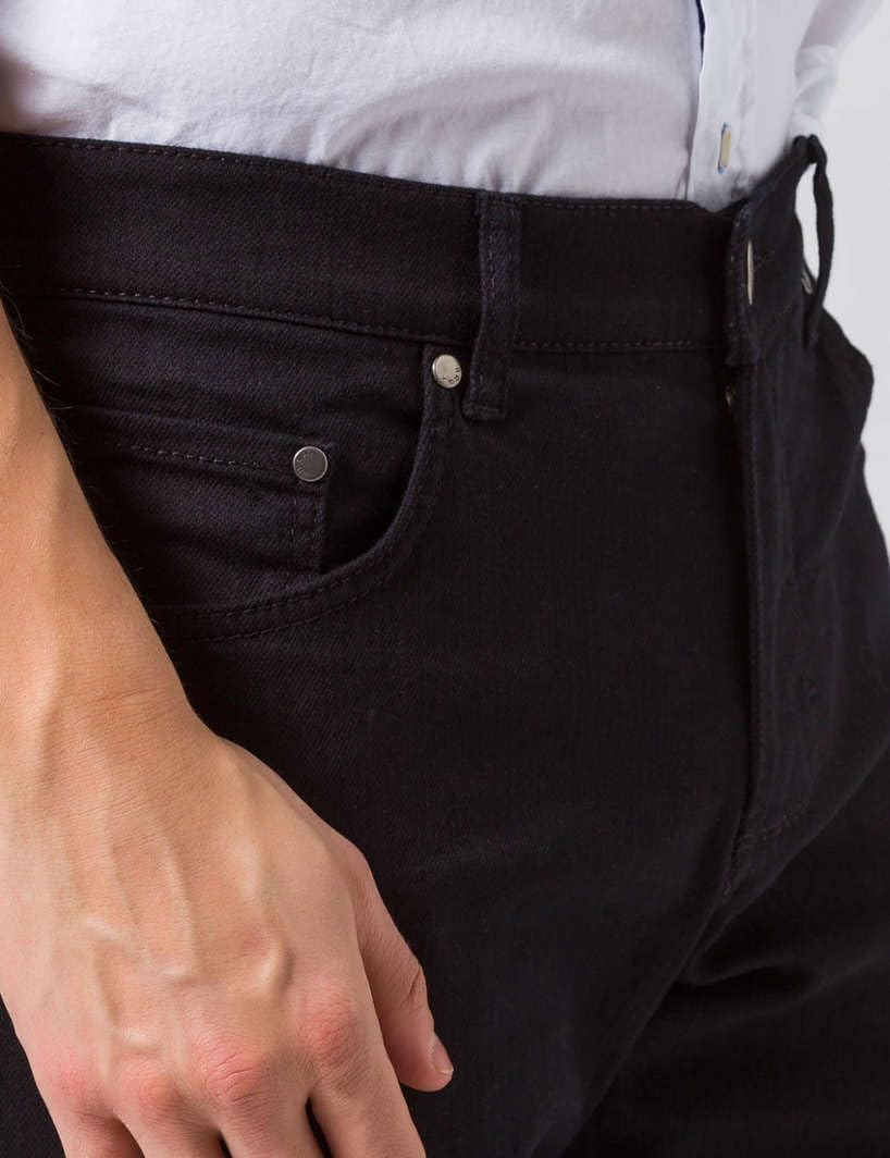 BRAX Herren Style Cooper Denim Masterpiece Jeans 48W / 34L Perma Black