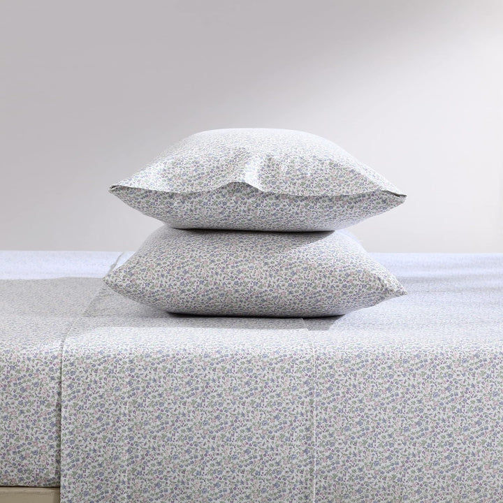 Laura Ashley - Queen-Size-Bettlaken, Baumwoll-Perkal-Bettwäsche-Set, knackige und Coole Heimdekorati