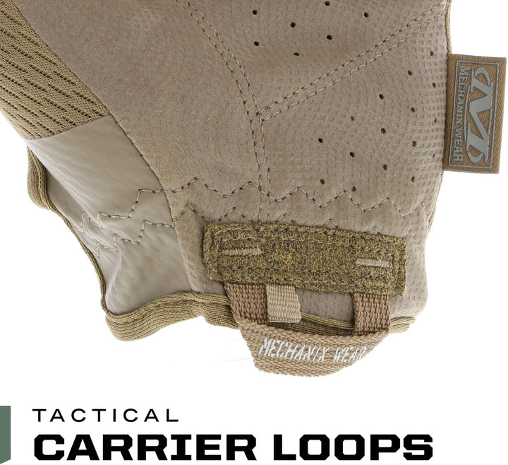 Mechanix Wear: Specialty 0,5 mm Coyote Tactical Arbeitshandschuhe mit hoher Fingerfertigkeit (Medium