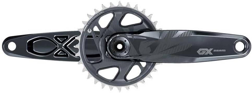 Sram Unisex – Erwachsene Krg Gx Eagle Dub Kurbelgarnitur, Schwarz, One Size