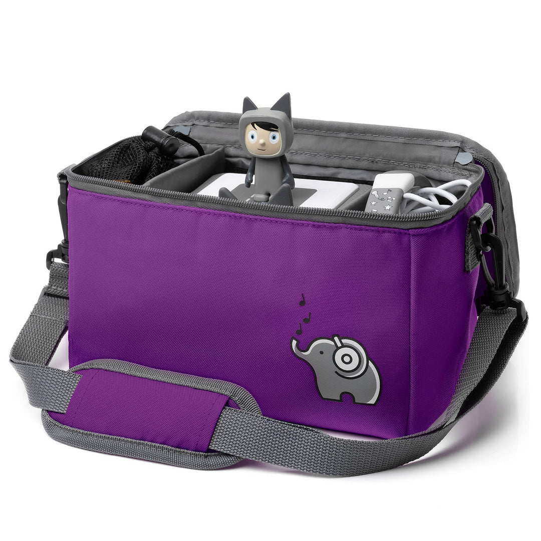 fantifant Musikbox Tasche für Toniebox [ + Netzbeutel für Tonie Aufbewahrung ] Flexible TRANSPORTTAS