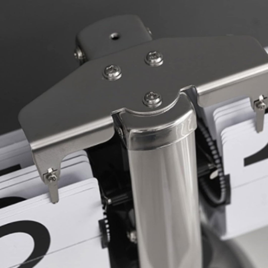 Retro Flip Uhr, Digital Klappuhr mit Quarz-Uhrwerk, Minimalistische Mechanische Auto Flip Clock, Vin