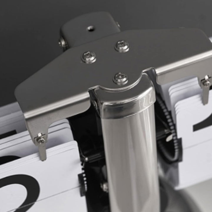 Retro Flip Uhr, Digital Klappuhr mit Quarz-Uhrwerk, Minimalistische Mechanische Auto Flip Clock, Vin