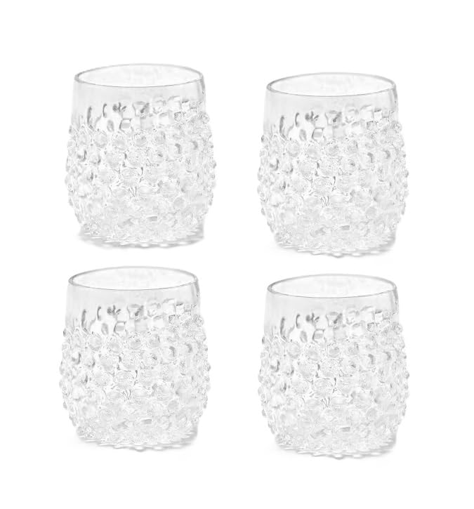 Mundgeblasener Kristallglas Krug 2 Liter | Handgefertigter Glas Karaffe für Heiss- &amp; Kaltgetränke ge