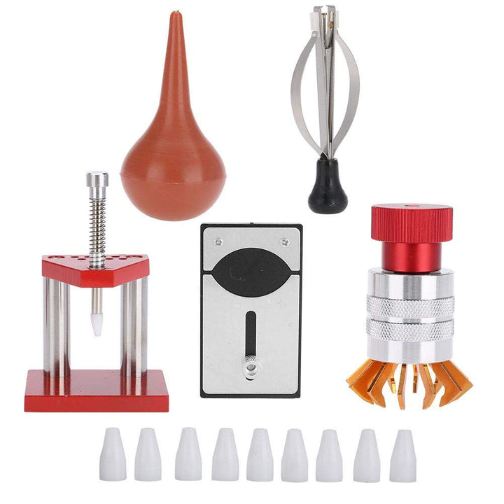 Uhrenwerkzeug, 5 Stücke Uhr Reparatur Set, Legierung Stahl Uhr Reparatur Werkzeug, Gummi Staub Luftg