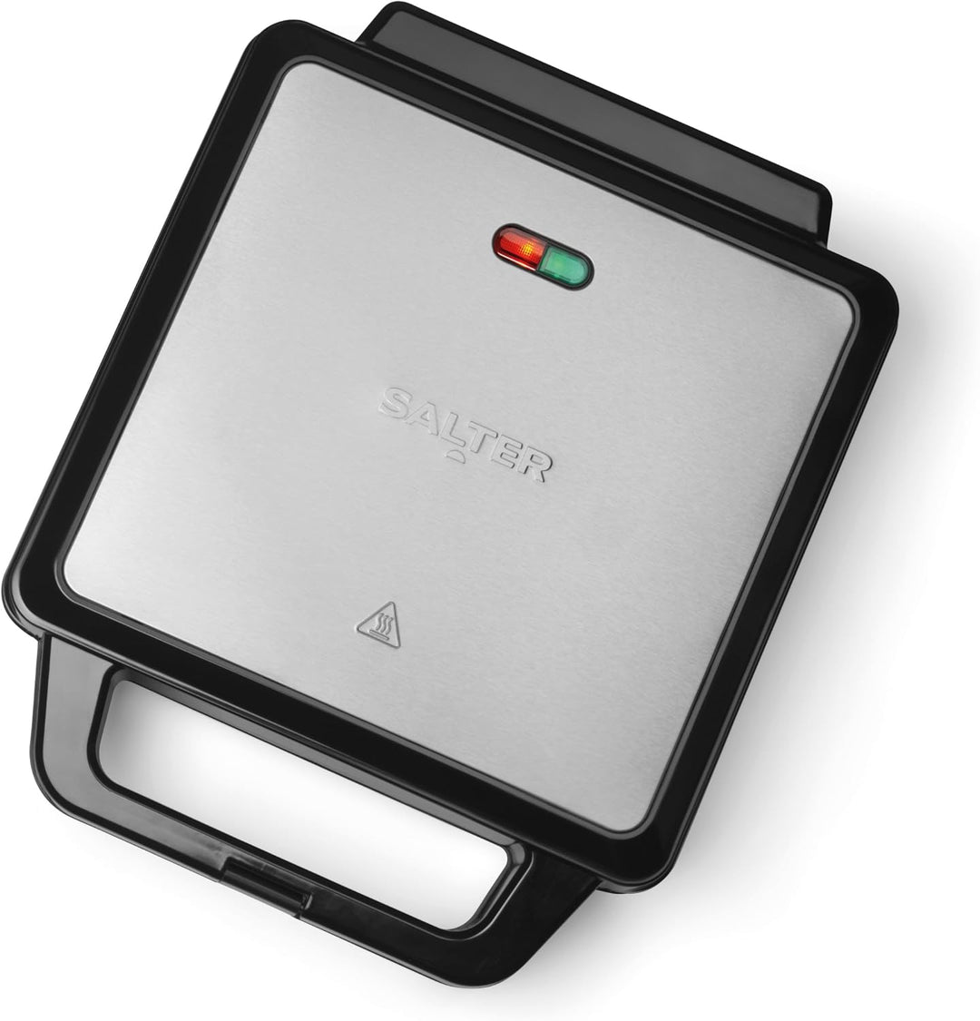 Salter 4-Scheiben-Sandwichmaker – Elektrischer Deep-Fill-Sandwichtoaster, PFAS-freie, antihaftbeschi