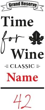2-TLG Wein Geschenkset - mit Wunschname - 1x 700 ml Weinflasche, 1x Holzkiste personalisiert - für M