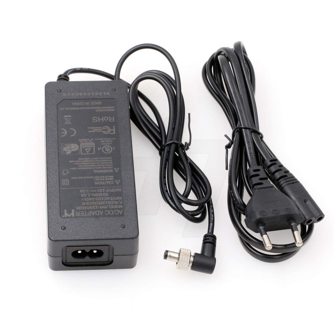 HangTon AC-DC-Netzteil für SmallHD Atomos Inferno Monitor PIX-E5 PIX-E5H PIX-E7 Videorecorder (EU),
