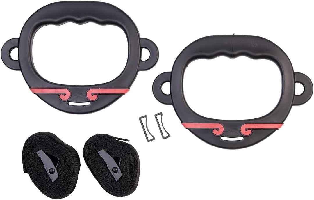 PEARL Sports Klimmzugstange inkl. 2 Griffenfür Türrahmen, Lock-Funktion, bis 300 kg