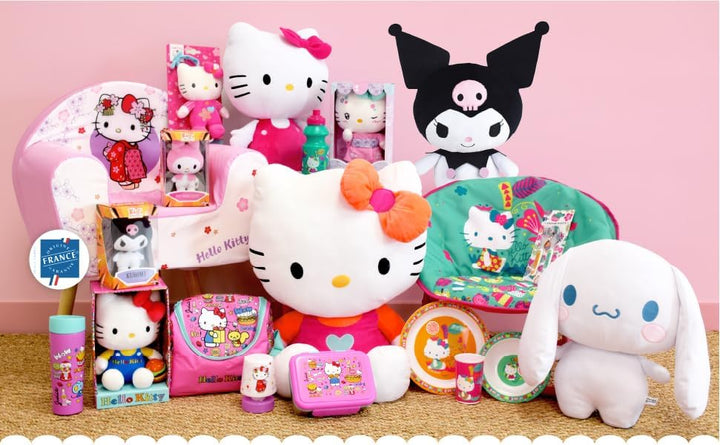 Jemini 024406 Hello Kitty Kimono Kawai, Plüsch, -22 cm, Mehrfarbig