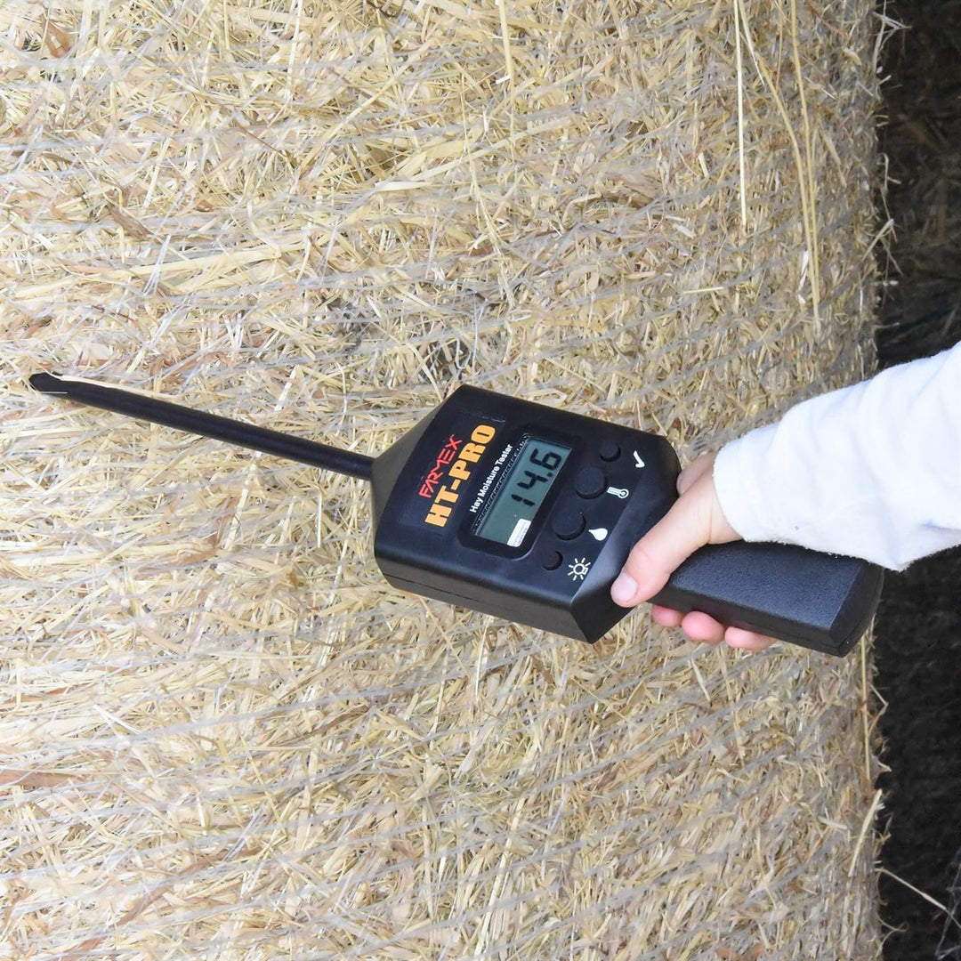 Farmex Feuchtigkeitsmessgerät für Heu und Stroh HT-PRO Feuchtemessgerät Feuchtigkeitsmesser Silage S