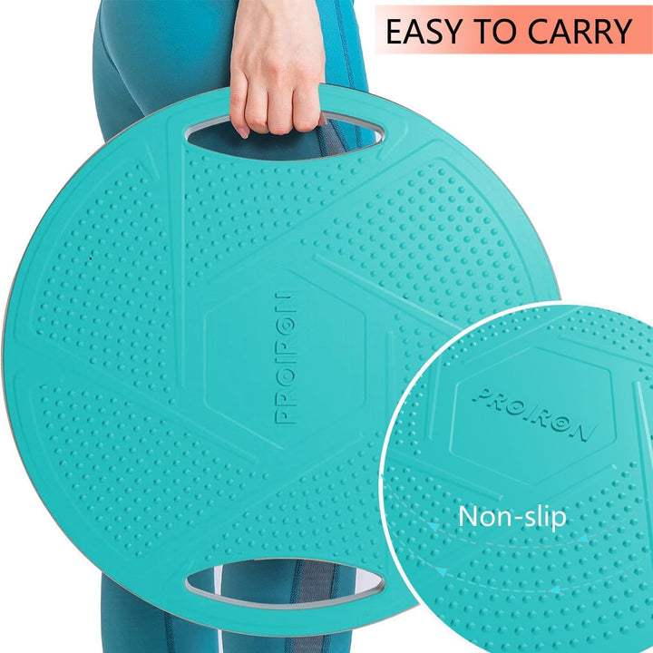 PROIRON Balance Board, Balancebrett mit rutschfestem Standfuss, Wackelbrett Für Rehabilitation & Fit