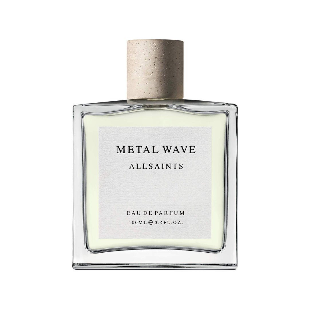 All Saints Metal Wave Eau de Parfum (100 ml) Moschus, orientalischer &amp; frischer Duft, luxuriöser Duf