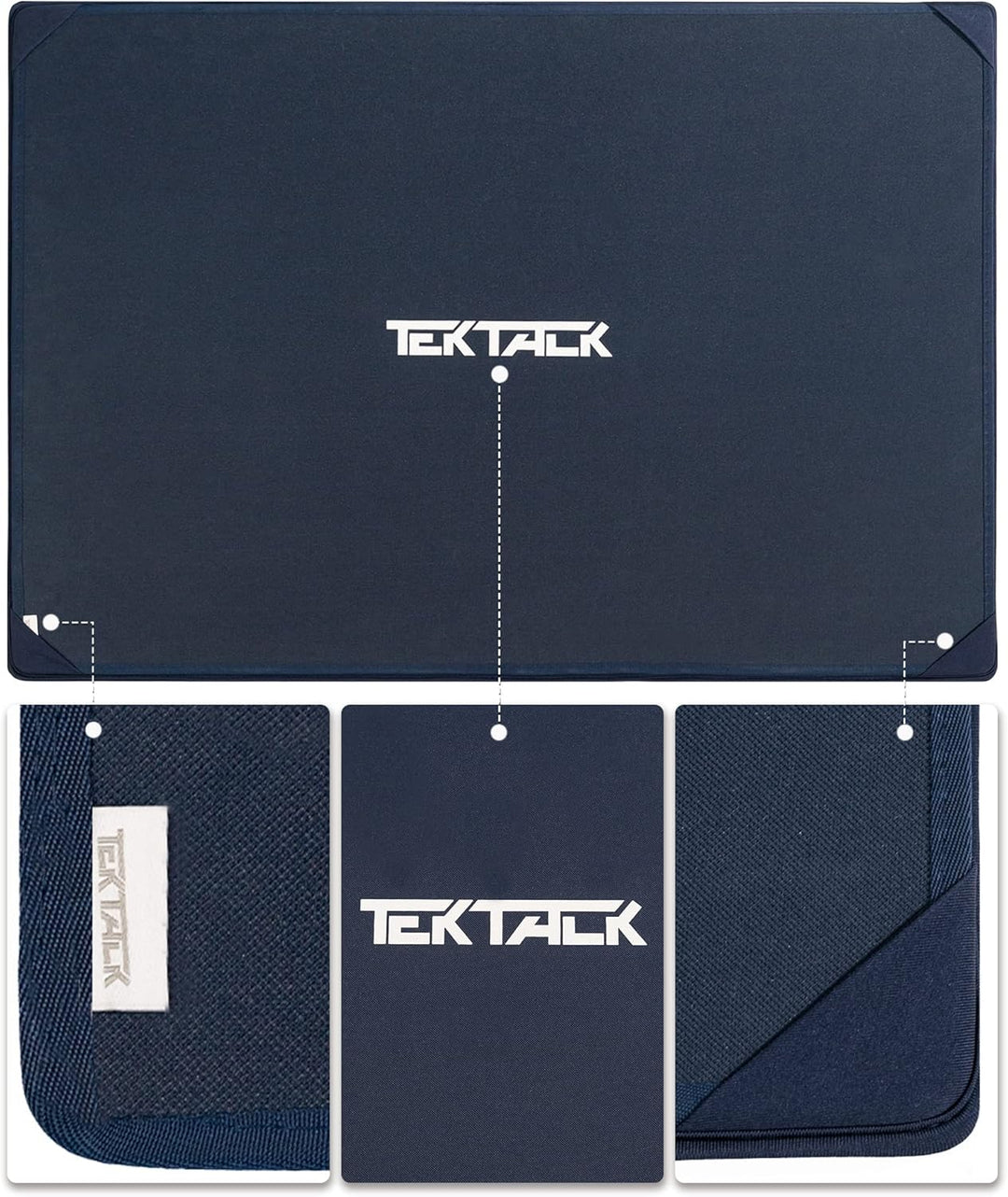Tektalk Puzzle Board, tragbare Puzzlematte mit staubdichter Abdeckung zur Aufbewahrung von Puzzles,
