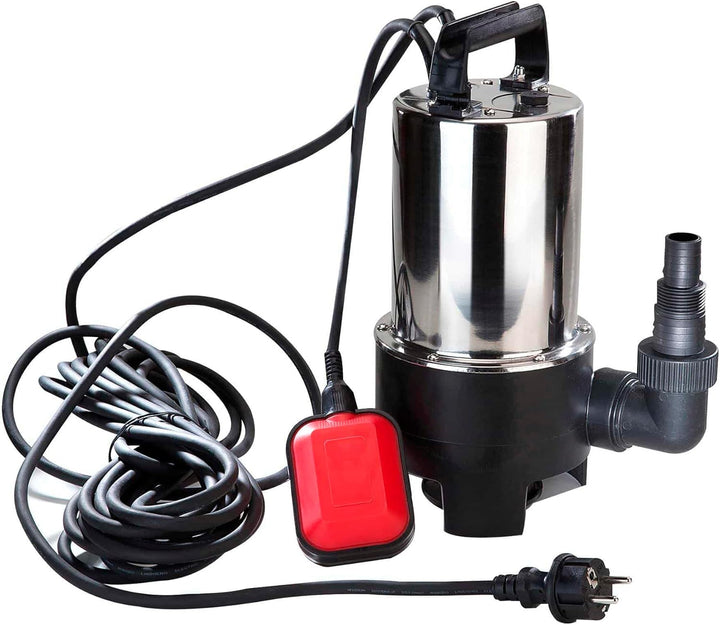 Westfalia Wasserwelten Schmutzwasser-Tauchpumpe 550 Watt Edelstahl