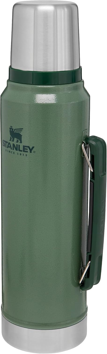 Stanley Classic Legendary Thermosflasche 1L - Thermos Hält 24 Stunden Heiss oder Kalt - Edelstahl Th