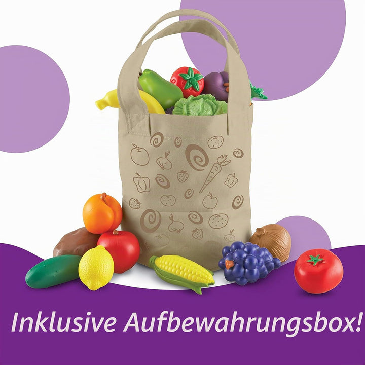 Learning Resources New Sprouts Früchte und Gemüse Set im Baumwollbeutel Obst &amp; Gemüse, Obst &amp; Gemüse