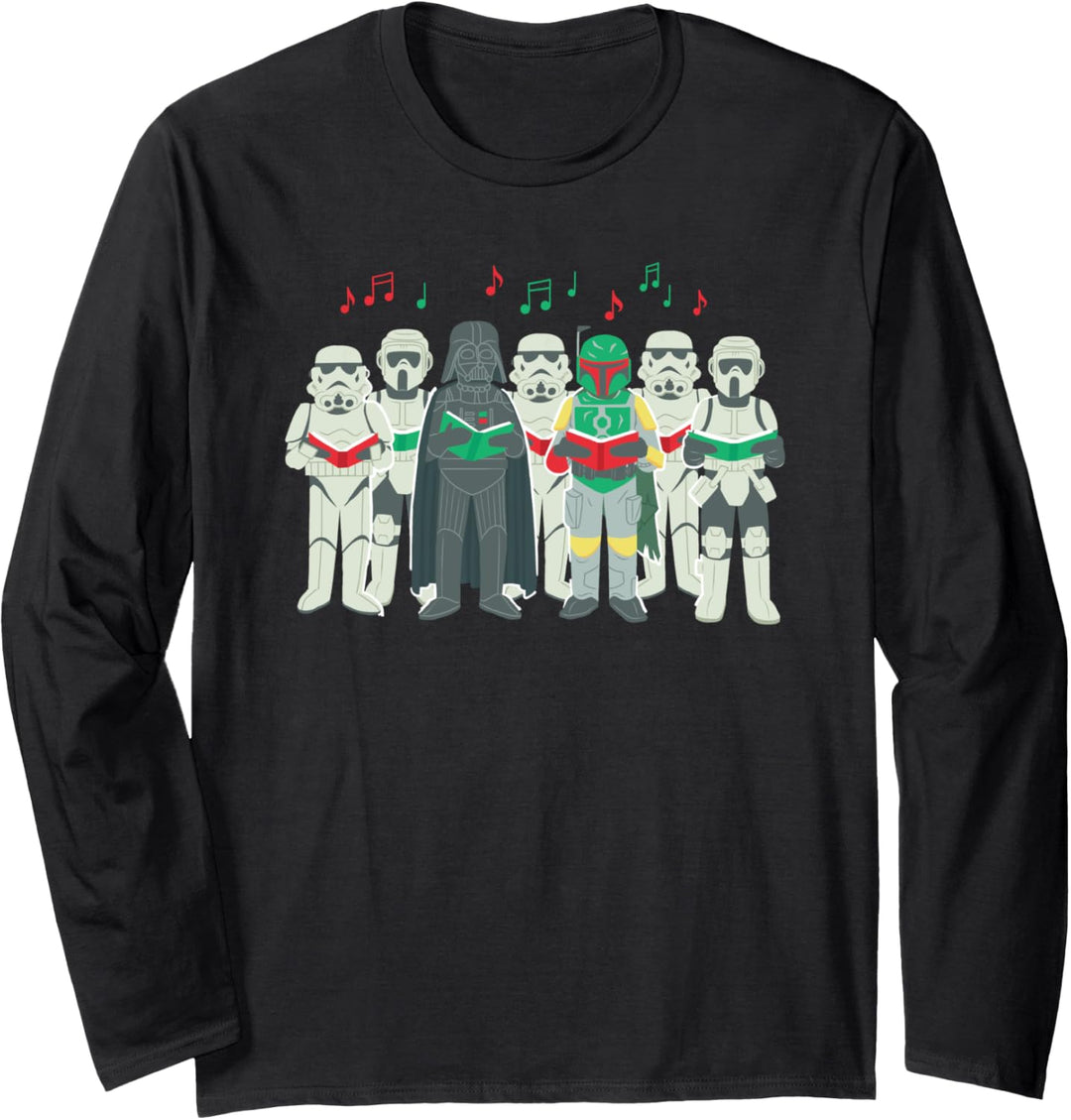 Star Wars Darth Vader Sithmas Choir Holiday Langarmshirt