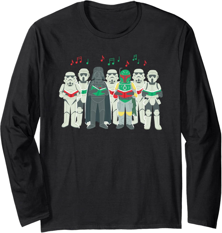 Star Wars Darth Vader Sithmas Choir Holiday Langarmshirt