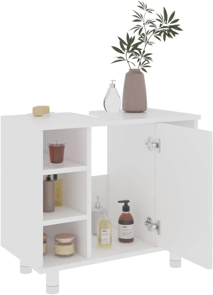Tidyard Badezimmerschrank Badschrank Badezimmer Aufbewahrungsschrank Schrank Waschbeckenunterschrank