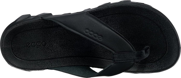ECCO Unisex Mx Flipsider Sandale 36 EU Schwarz, 36 EU Schwarz