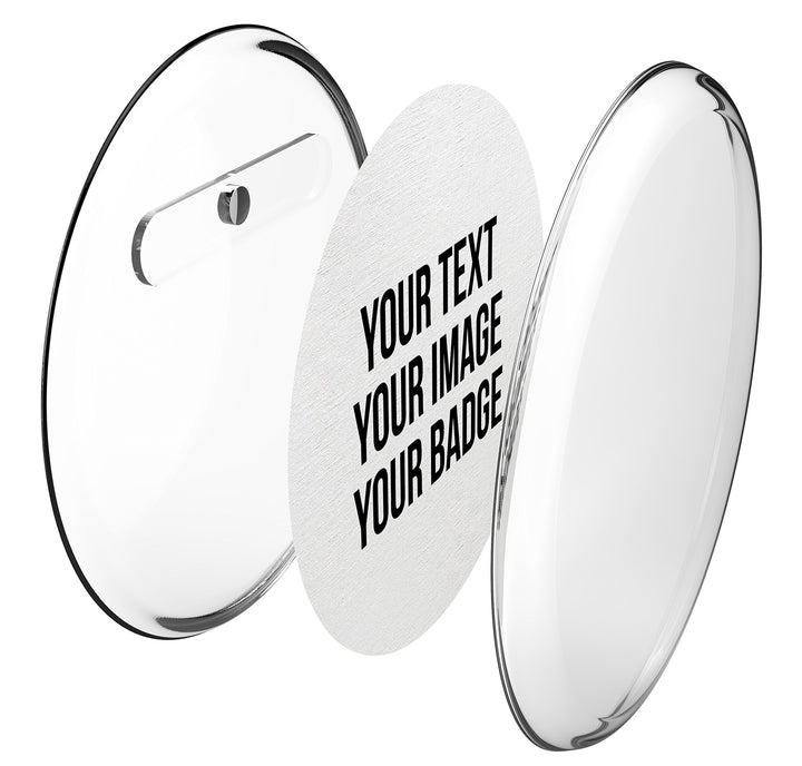 Buttons mit Kühlschrank-Magnet selber machen (56 mm, 50 Stück) – Ansteckbuttons Set mit A4-Buttonpap