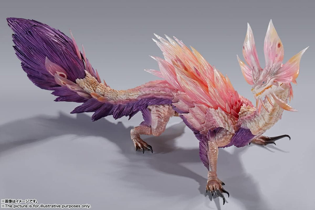 TAMASHII NATIONS - Monster Hunter: Rise - Mizutsune, Bandai Spirits S.H.MonsterArts Translucent, Tra