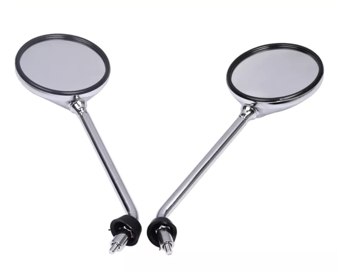 Chrom Spiegel Links und Rechts für Vespa GTS 125 GTS Super 125 300 Vespa LX 125, LX Piaggio Liberty