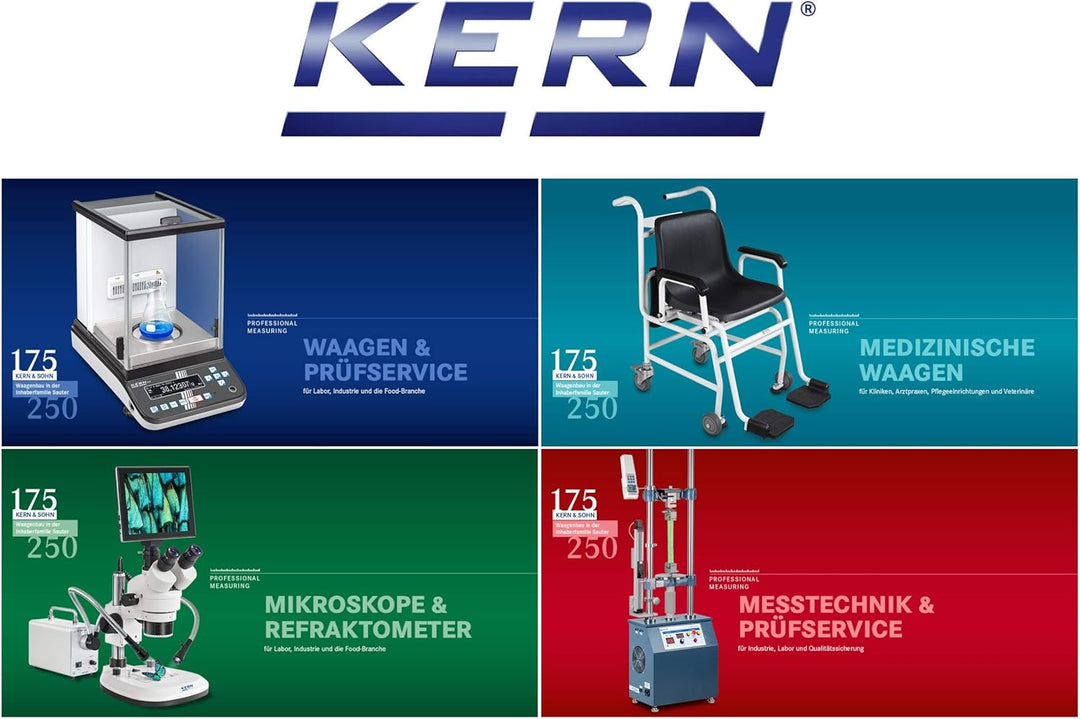 KERN 285-897 Sauter Schleppzeiger für Federwaagen, 50-500 N