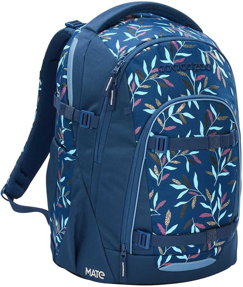 coocazoo Mate Schulrucksack-Set 3tlg inkl. Schlamperbox und Sporttasche (Boho Glam V2)