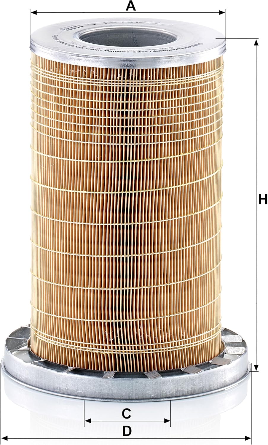 MANN-FILTER C 19 384/1 Luftfilter – Für Nutzfahrzeuge